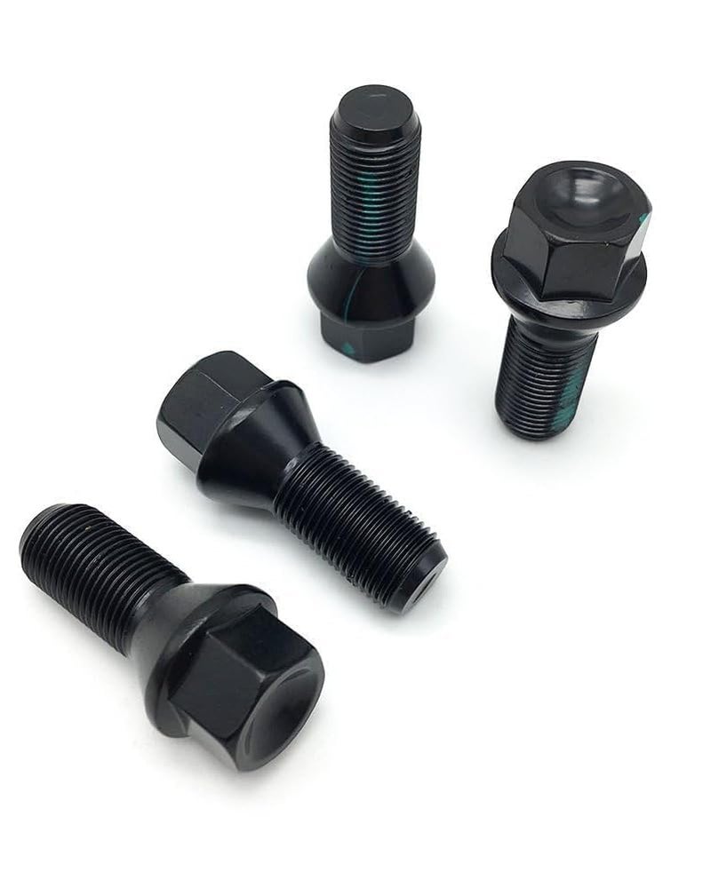 WayJun 4 Pcs Wheel Lug Nuts M14 X 1.25 Compatible with Select BMW F30 F35 F10 F02 E70 Models 36136781151 Wheel Stud - Image 1